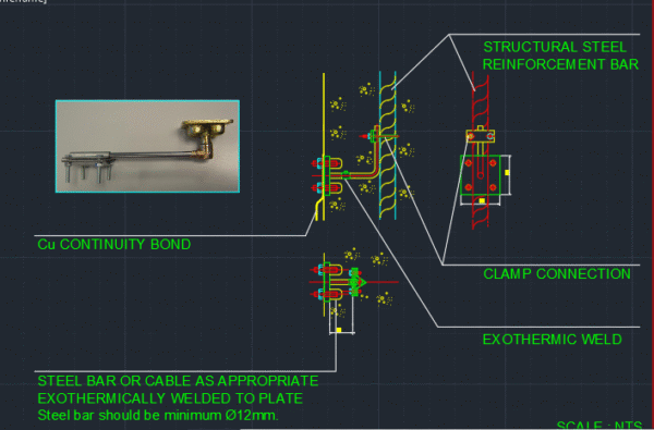 Electrical Grounding Detail Drawings – DWG Set - Image 2