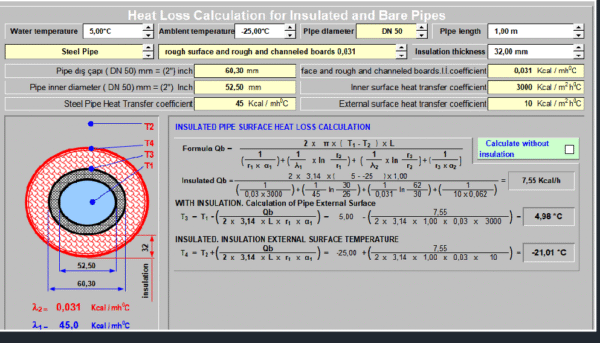Heat Tracing Sample Project + Heat Loss Calculator - Image 5