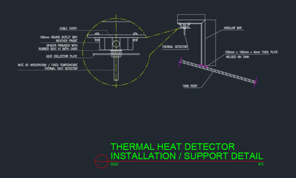 Fuel Tank Fome Deluge Piping and Alarm Sysytem (including fire hydrant and fire hose cabinet and NOVEC System) - Image 13