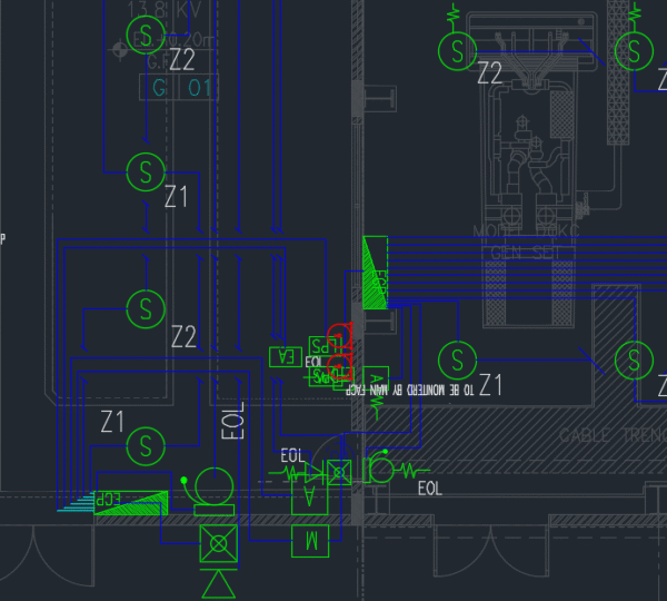 Fuel Tank Fome Deluge Piping and Alarm Sysytem (including fire hydrant and fire hose cabinet and NOVEC System) - Image 18