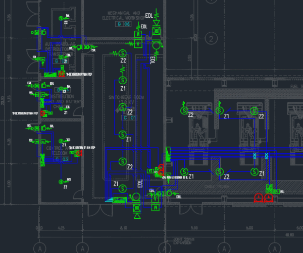 Fuel Tank Fome Deluge Piping and Alarm Sysytem (including fire hydrant and fire hose cabinet and NOVEC System) - Image 19