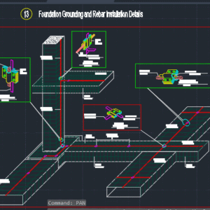 Electrical Grounding Detail Drawings – DWG Set