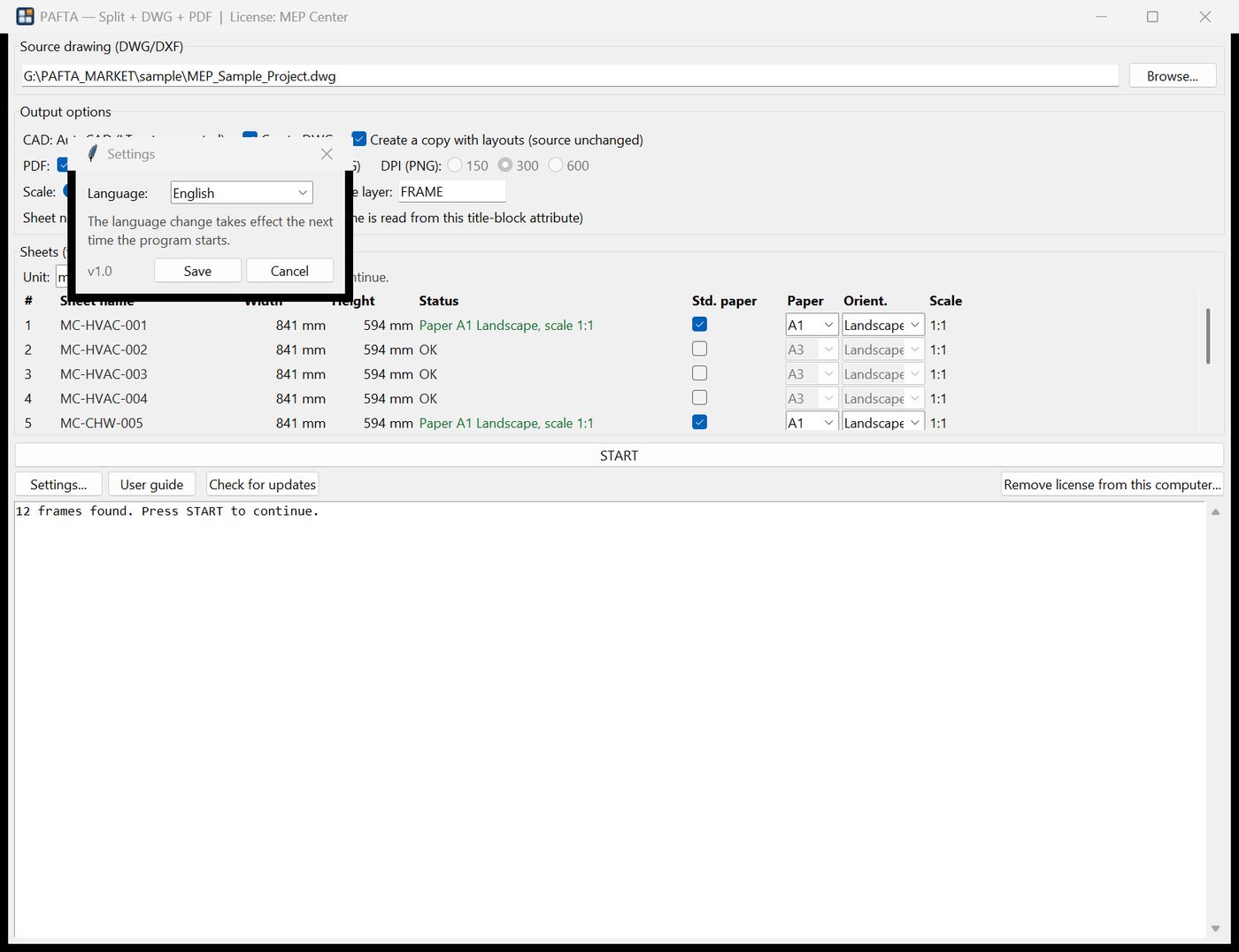 11 interface languages